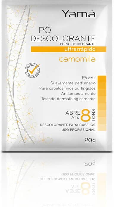 YAMA Pó Descolorante Camomila Yama Branco