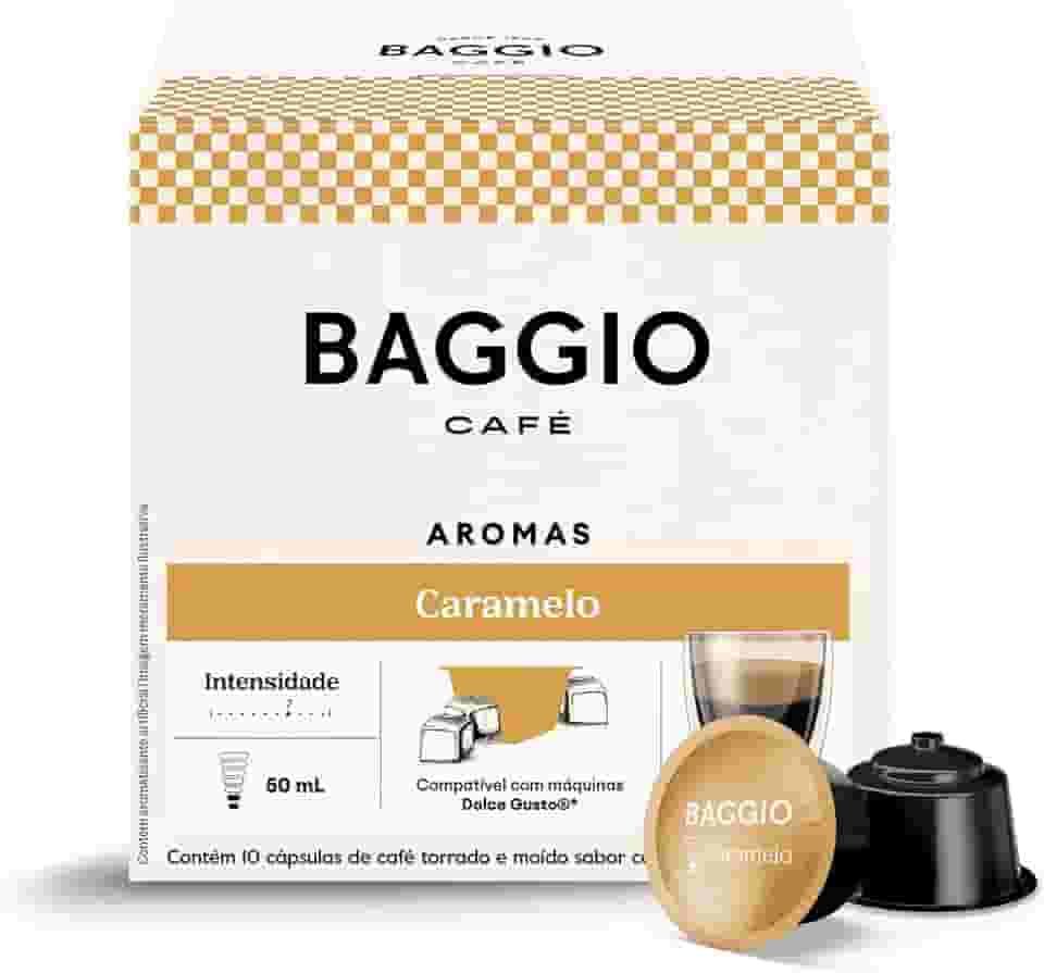 Baggio Café Cápsulas De Café Aroma Caramelo Compatível Com Máquinas Dolce Gusto Contém 10 Cápsulas