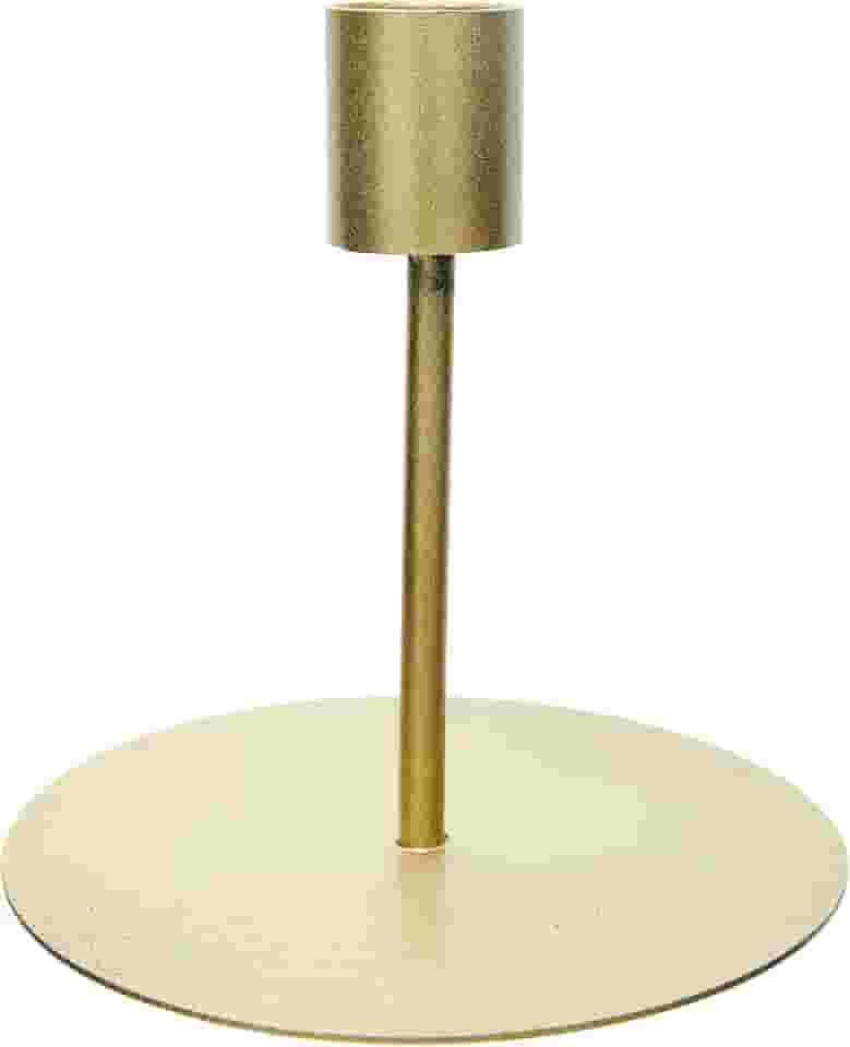 Candelabro Pequeno Fino Decorglass Dourado