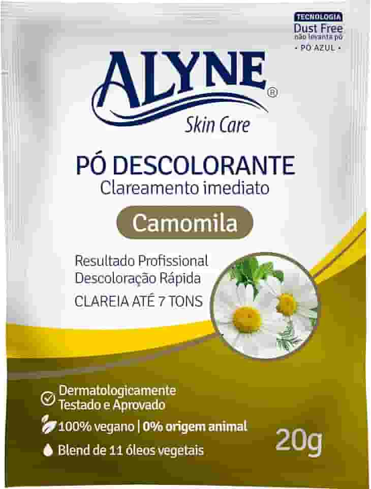 Alyne, Pó Descolorante, Camomila, 20 g, Dourado