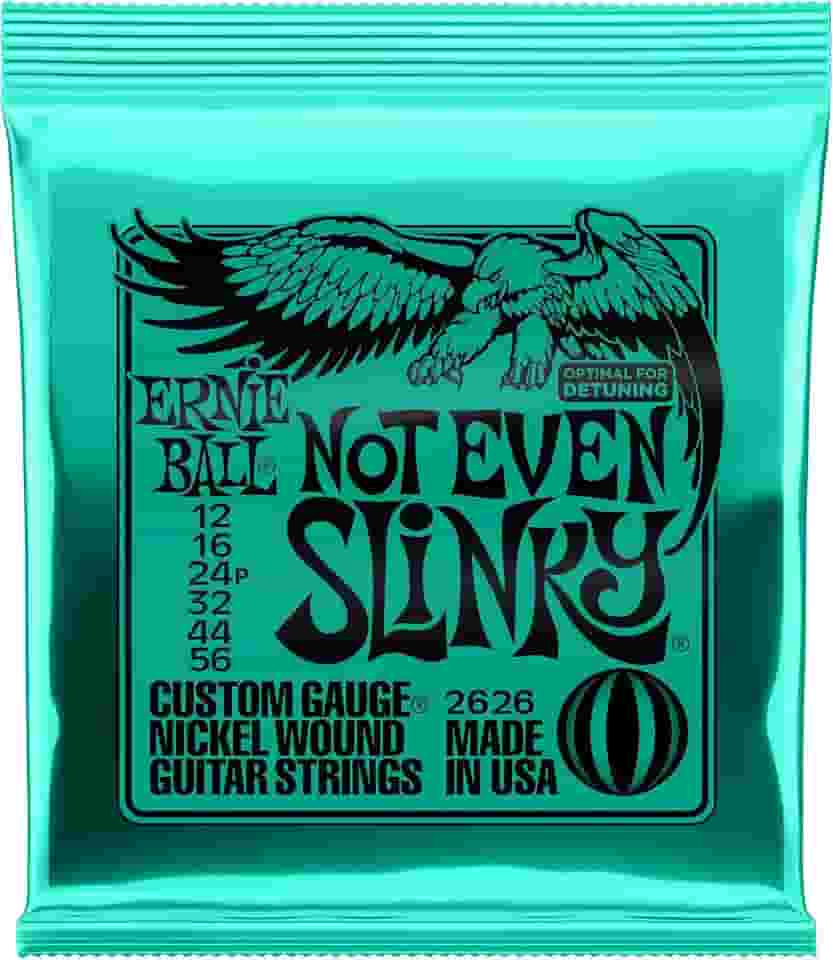 ENCORDOAMENTO 012-056 P/ GUITARRA NOT EVEN SLINKY NIQUEL P02626 ERNIE BALL