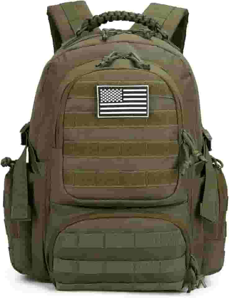 Mochila tática militar 30L para homens, pacote de assalto, mochila Molle, mochila tática de caminhada
