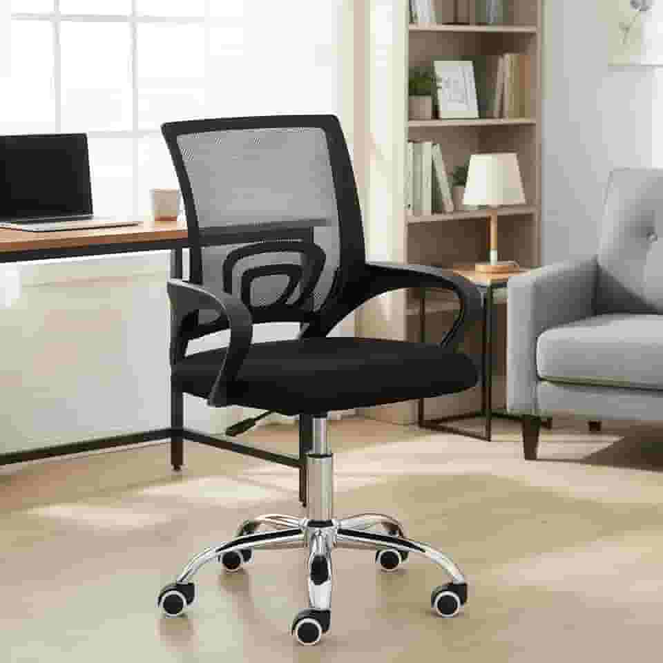 Cadeira Diretor Escritório Giratória com Altura Ajustáve