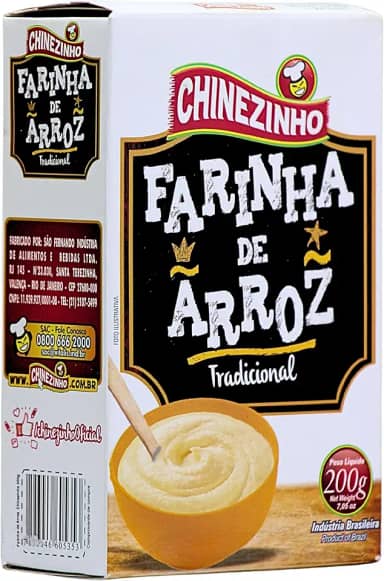 Chinezinho Farinha De Arroz 200 Gramas