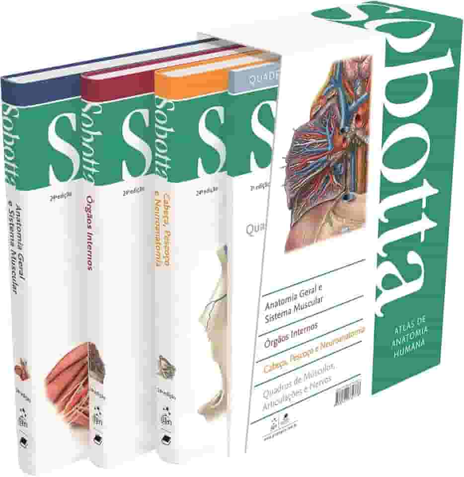 Atlas de Anatomia Humana - 3 Volumes