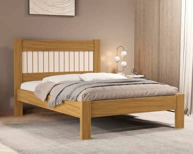 Cama Tradicional Resistente Casal Bela (Nature/OFF)