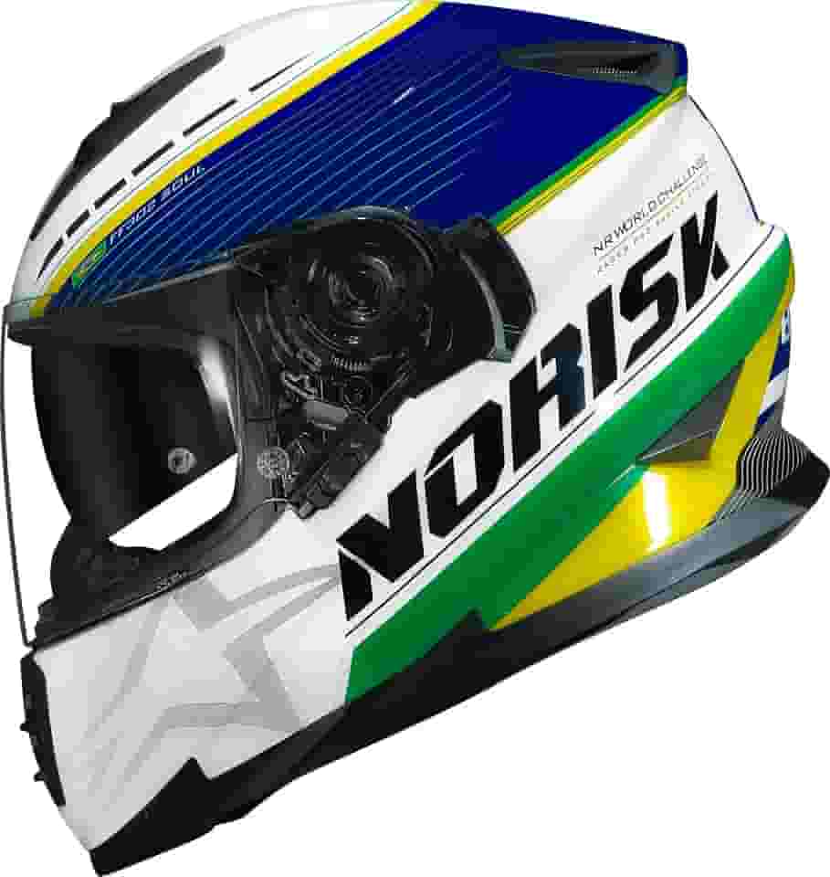 CAPACETE NORISK FF302 GRAND PRIX BRAZIL 58/M