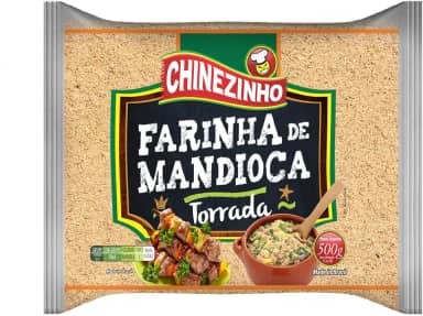 Chinezinho, Farinha de Mandioca Torrada, 500 Gramas