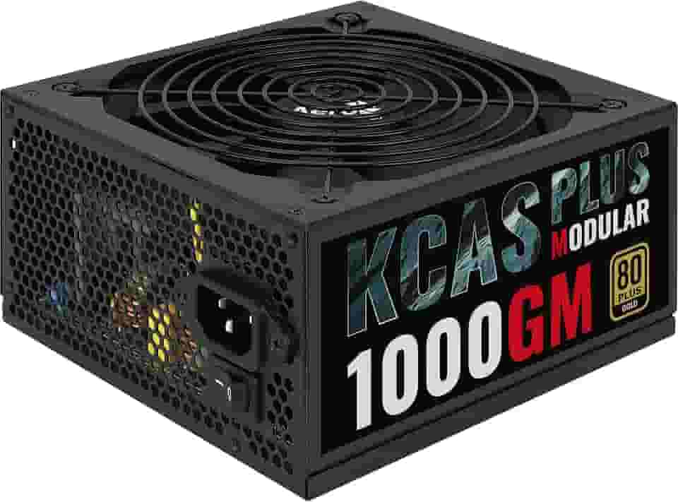 Fonte Gamer ATX KCAS 1000GM PFC Ativo 80 Plus Gold Aerocool