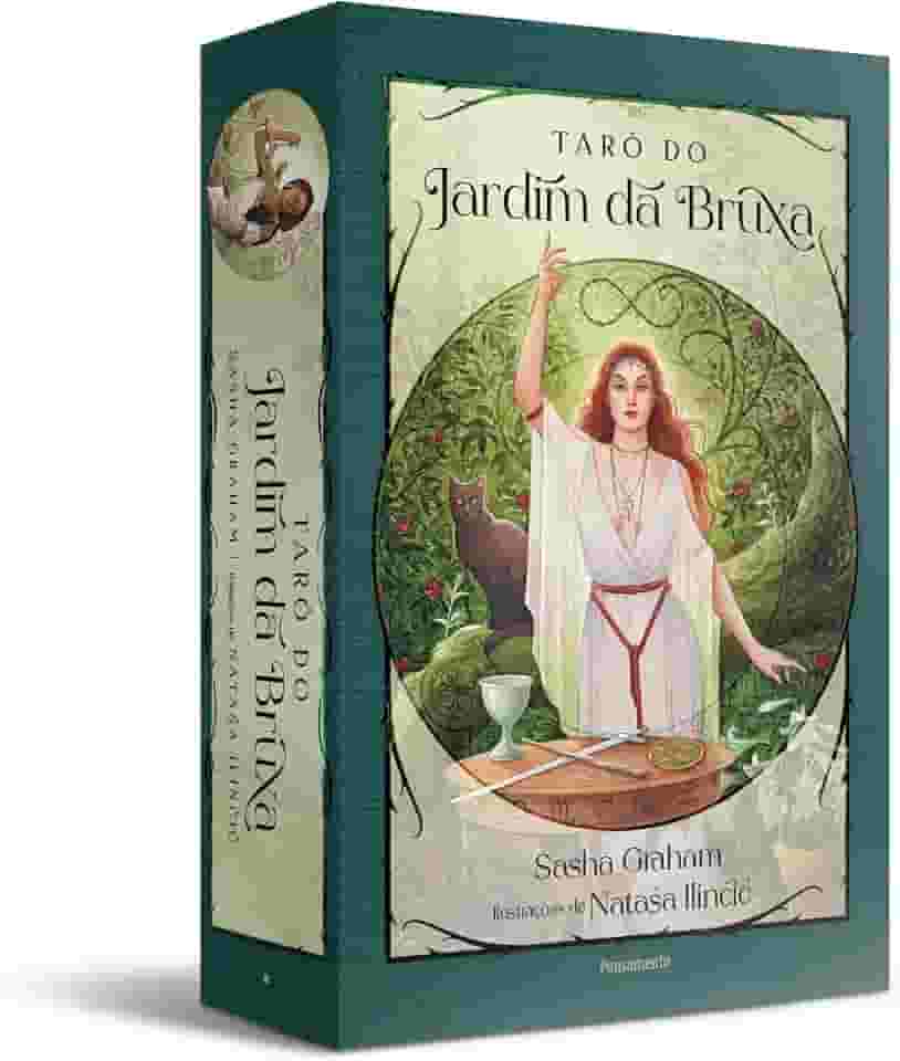 Tarô do Jardim da Bruxa - Caixa com Livro + 78 Cartas: Desperte a Magia Latente que Existe em Você com Este Encantador Baralho Estilo Waite-Smith