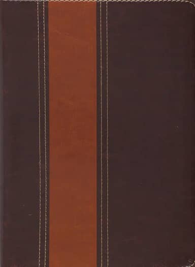 BIBLIA AEC DE ESTUDO THOMPSON MARRON ESCURO CLARO