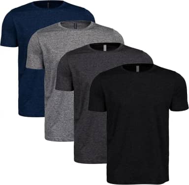 Kit 4 Camisetas Masculina Dry Fit Academia Treino Plus Size G1 ao G4