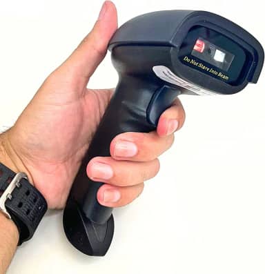 leitor de codigo de barras Qr code Sem Fio 1D 2D Usb Bluetooth 2,4g Alta velocidade leitura tela PIX Danfe EAN J32WBL