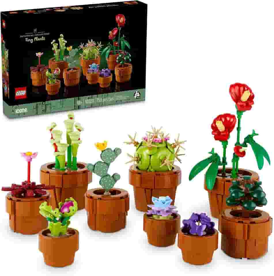 LEGO Set Icons 10329 Plantas em Miniatura 758 peças