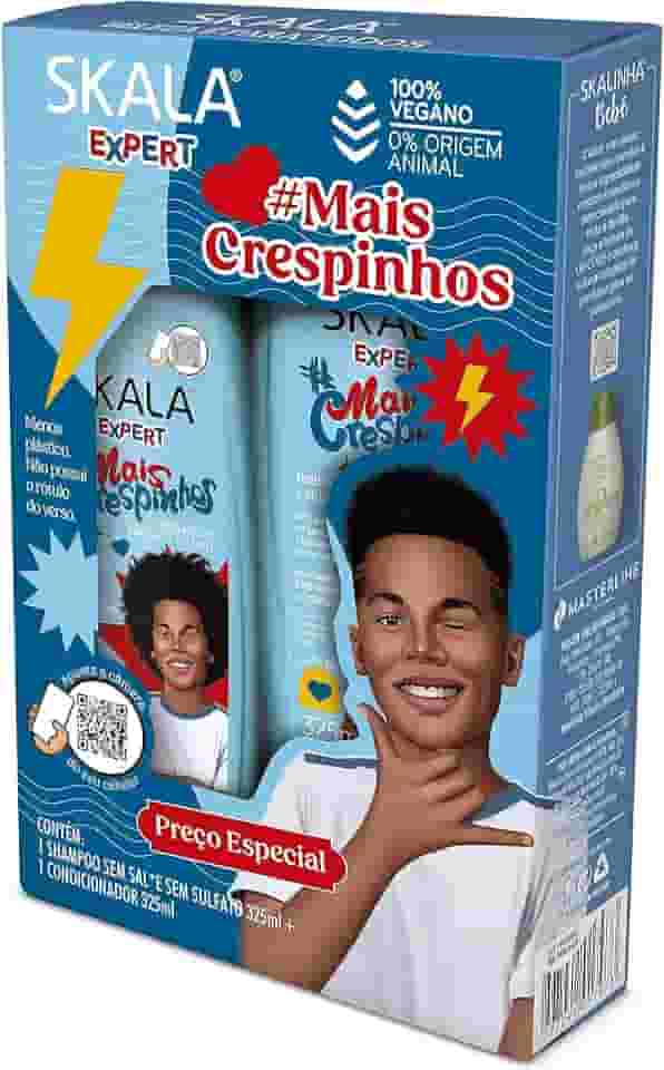 Kit Shampoo + Condicionador Skala 325Ml Mais Crespinhos
