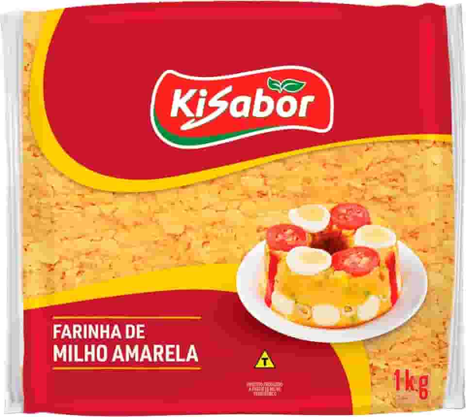 KiSabor, Farinha de Milho Amarela, 1 Kilo