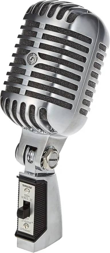 Shure 55SH SERIES II Microfone Clássico para Vozes, Loja Oficial, 2 Anos de Garantia