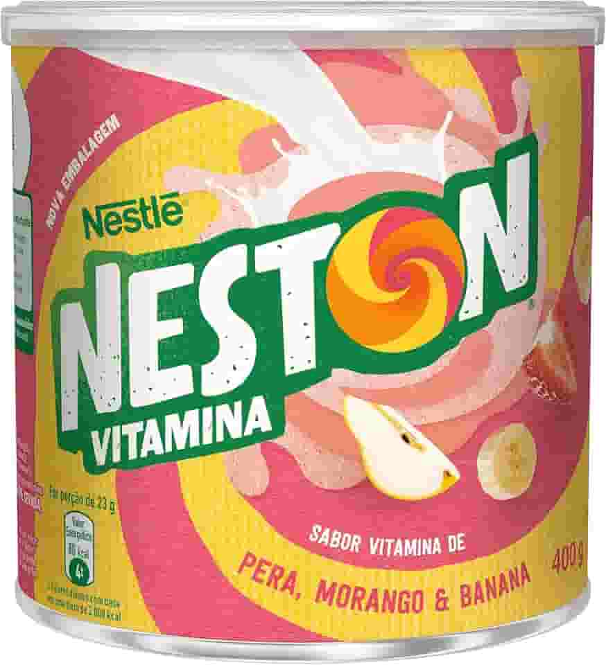 Neston Cereal Infantil Vitamina Morango Pêra E Banana 400G