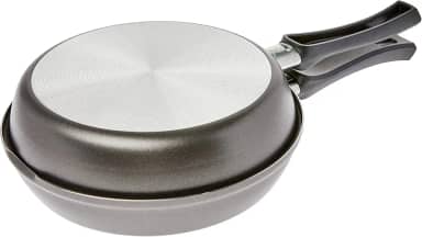 Omeleteira De Alumínio Com Revestimento Interno De Antiaderente Ø20cm Tramontina Napoli Grafite