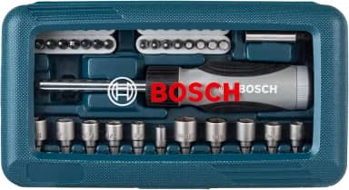 Bosch Kit de Pontas e Soquetes para parafusar com 46 peças