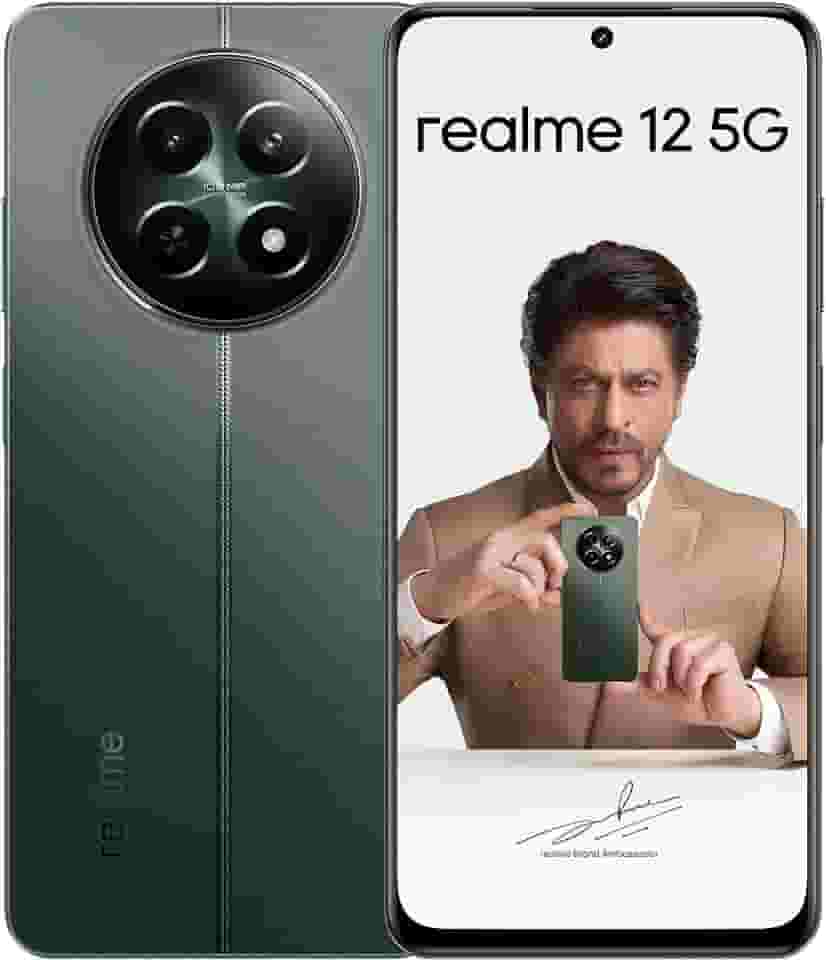 Smartphone Realme 12 5g Dual Sim 6.72" 8GB/256gb Woodland Green, Verde