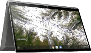 HP Chromebook, 14 polegadas FHD, 10ª geração Intel Core i3-10110U, 8GB RAM, 64GB SSD, B&O Audio, WiFi 6, retroiluminado, leitor de impressões digitais - Prata mineral