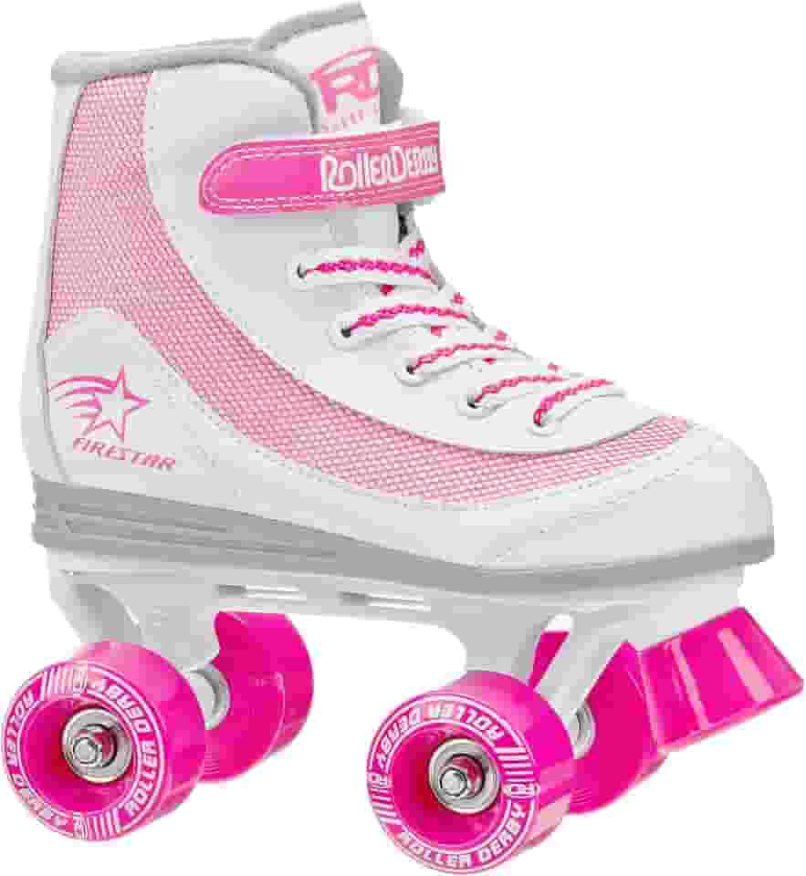 Roller Derby Patins infantis para meninas da Firestar Quad Roller