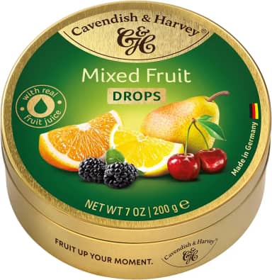 Cavendish & Harvey Bala De Frutas Lata 200G