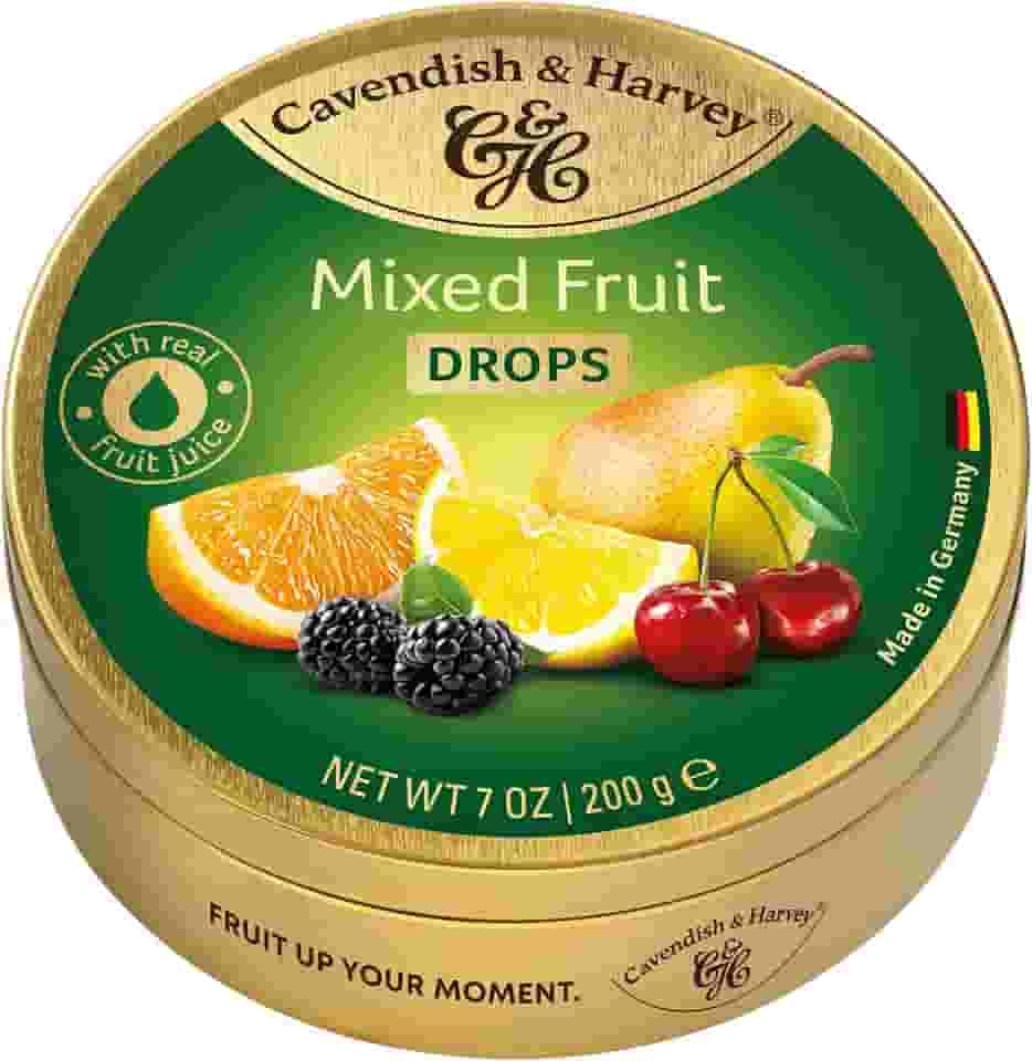 Cavendish & Harvey Bala De Frutas Lata 200G
