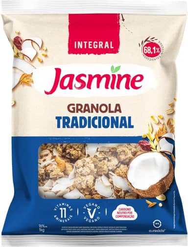 Jasmine Granola Tradicional Integral 1kg