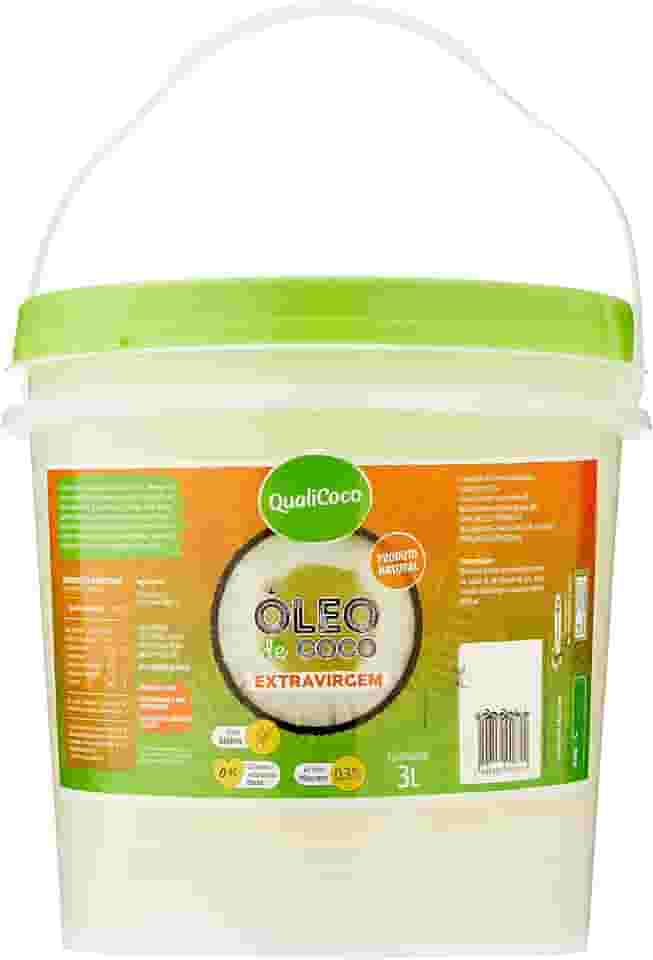 Qualicoco Oleo Coco Extravirgem 3L