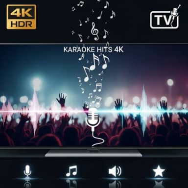 Karaoke Hits 4K – Popular Songs & Fun Visuals for Home Singing