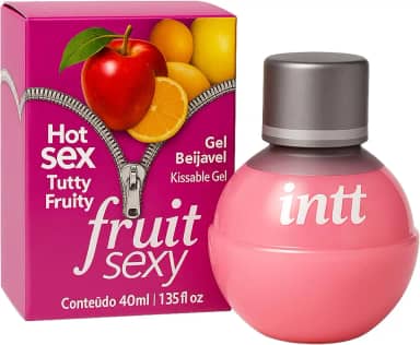 Gel Beijável Para Sexo Oral Fruit Sexy – Tutti Frutti – 40ml – Intt