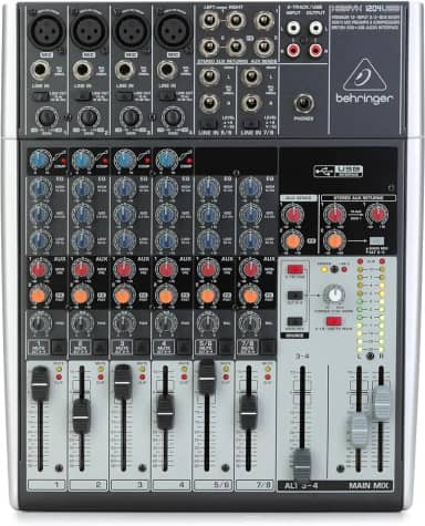 Behringer 1204USB Mesa de Som Analógica de 4 canais