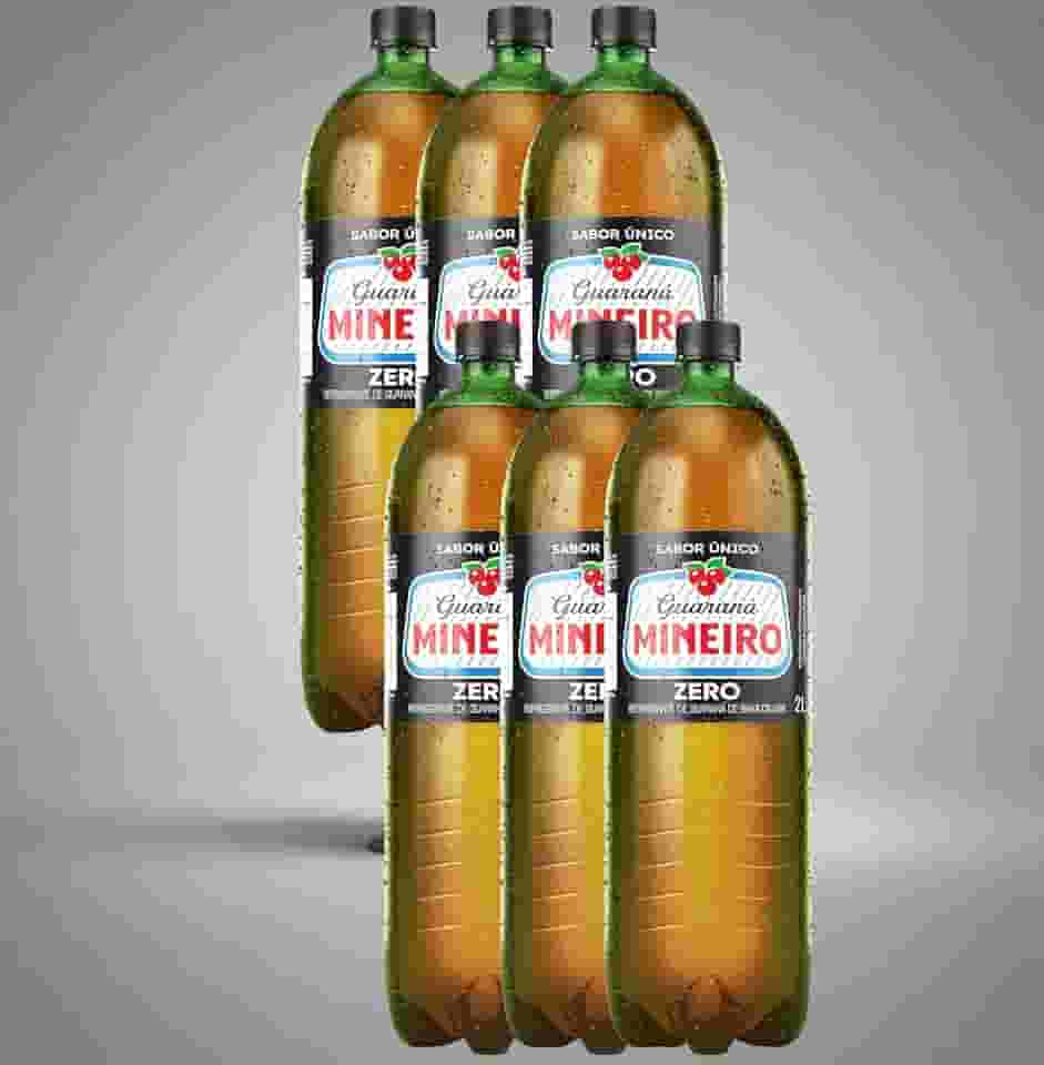 Refrigerante Guaraná Mineiro – Sabor Único e Refrescante (Guaraná Mineiro Zero 2 Litros - 6 Unidades)