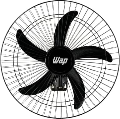 WAP Ventilador de Parede Profissional RAJADA PRO 60, com 5 Pás e 3 Velocidades, 135W Bivolt