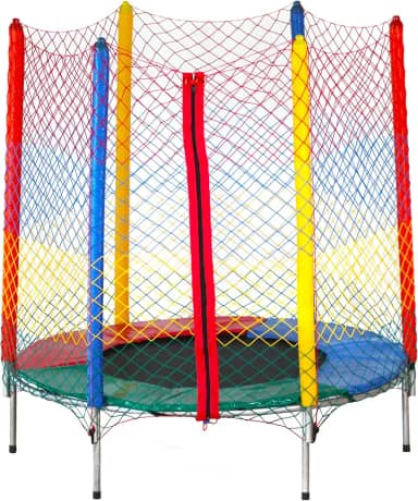 Cama Elástica Pula Pula 1,44m Nacional Fechamento com Ziper Suporta até 110 kg