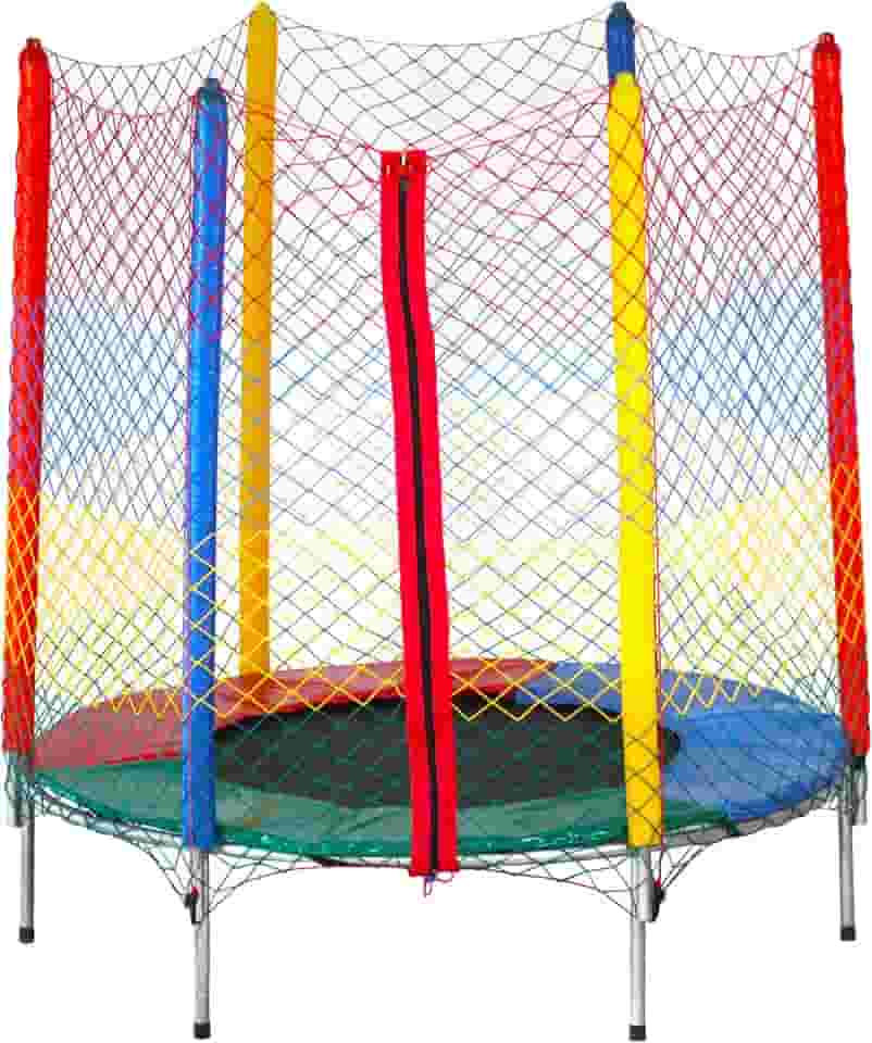 Cama Elástica Pula Pula 1,44m Nacional Fechamento com Ziper Suporta até 110 kg