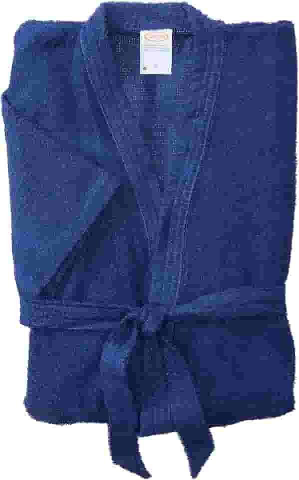 Roupão Felpudo Lepper Malibú Marinho Médio Pacote de 1 Algodão Tradicional