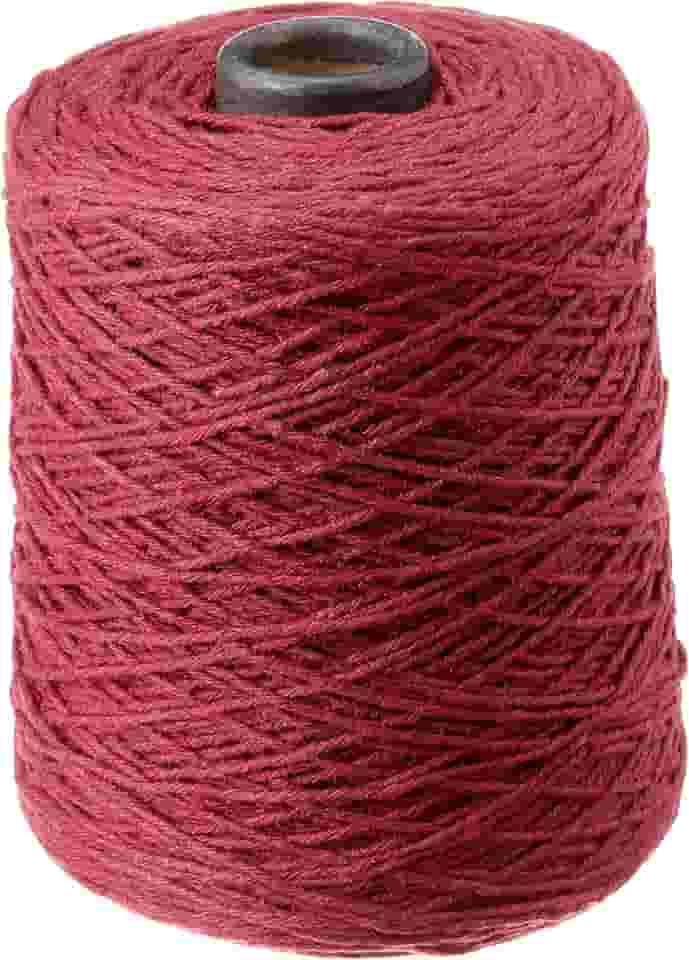 Barbante Colorido, Euroroma, 600 g, Bordô, 4/6 Fios, Rolo de 610 Metros