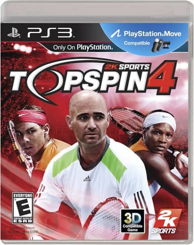 2K Sports - Top Spin 4 - PS3 (Vitrine)