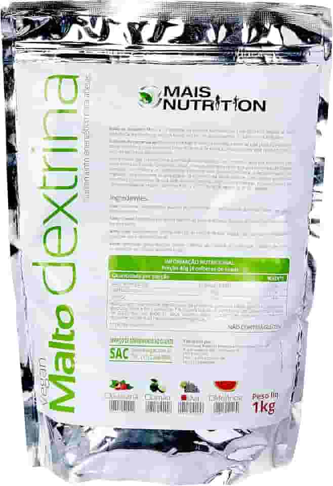 Mais Nutrition Maltodextrina Vegan, Sabor Uva, 1 kg