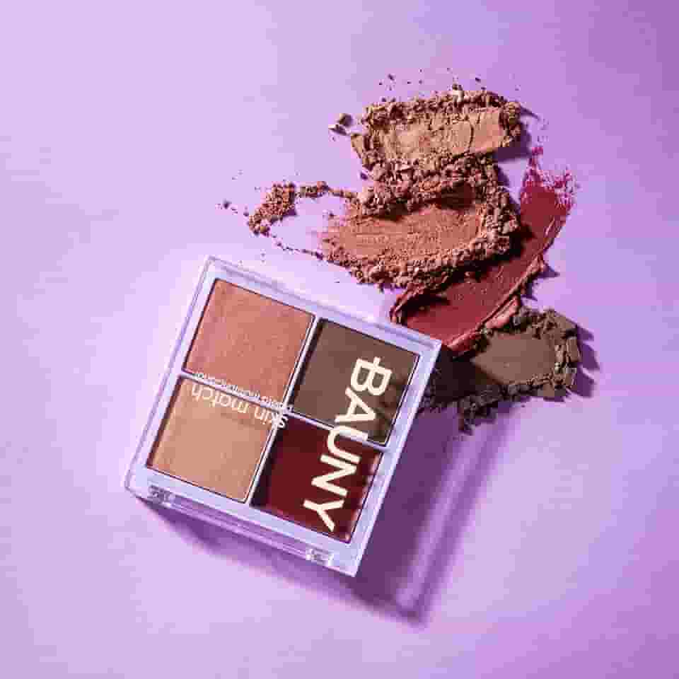 Bauny - Paleta Multifuncional Skin Match Escura 24g