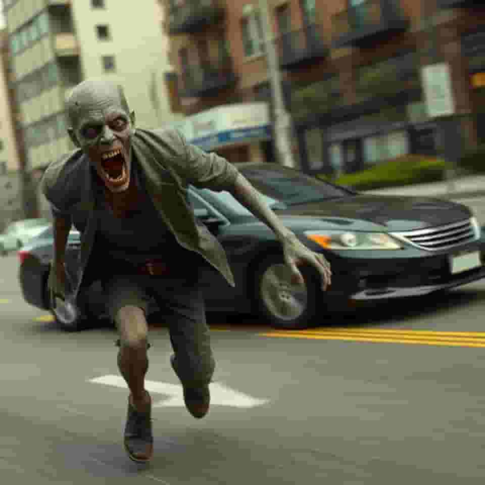 Zumbis Carro Colisão Dirigir Jogos - Estrada Assassino Atirador Sobrevivência Carro Jogos para celular 3D